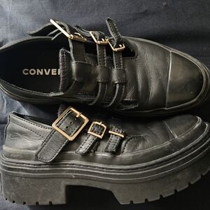Converse Lugged Heel Mary Jane – Black – Women’s Size 6.5